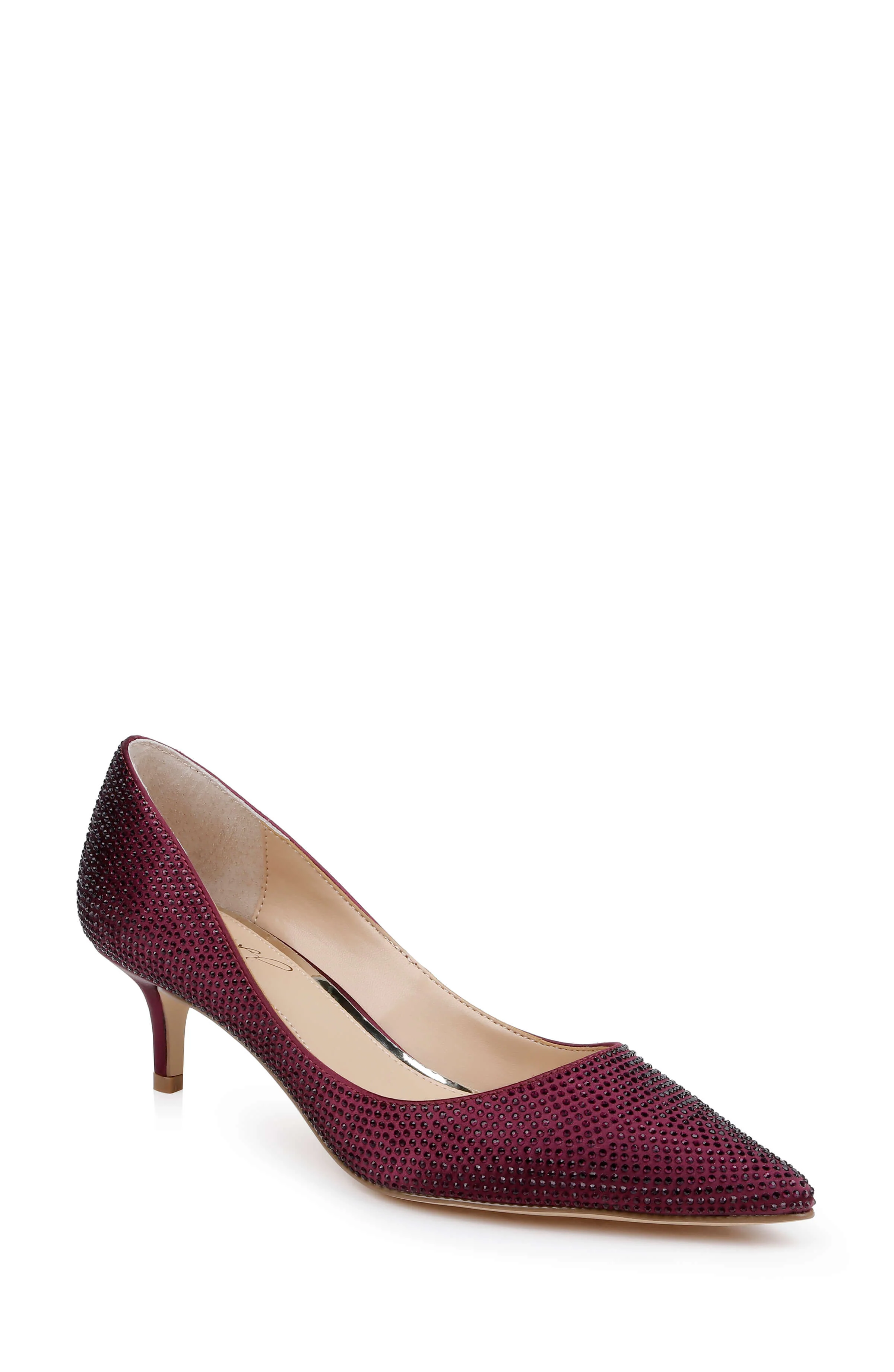 Frenchie Pointed Toe Kitten Heel - Image 121
