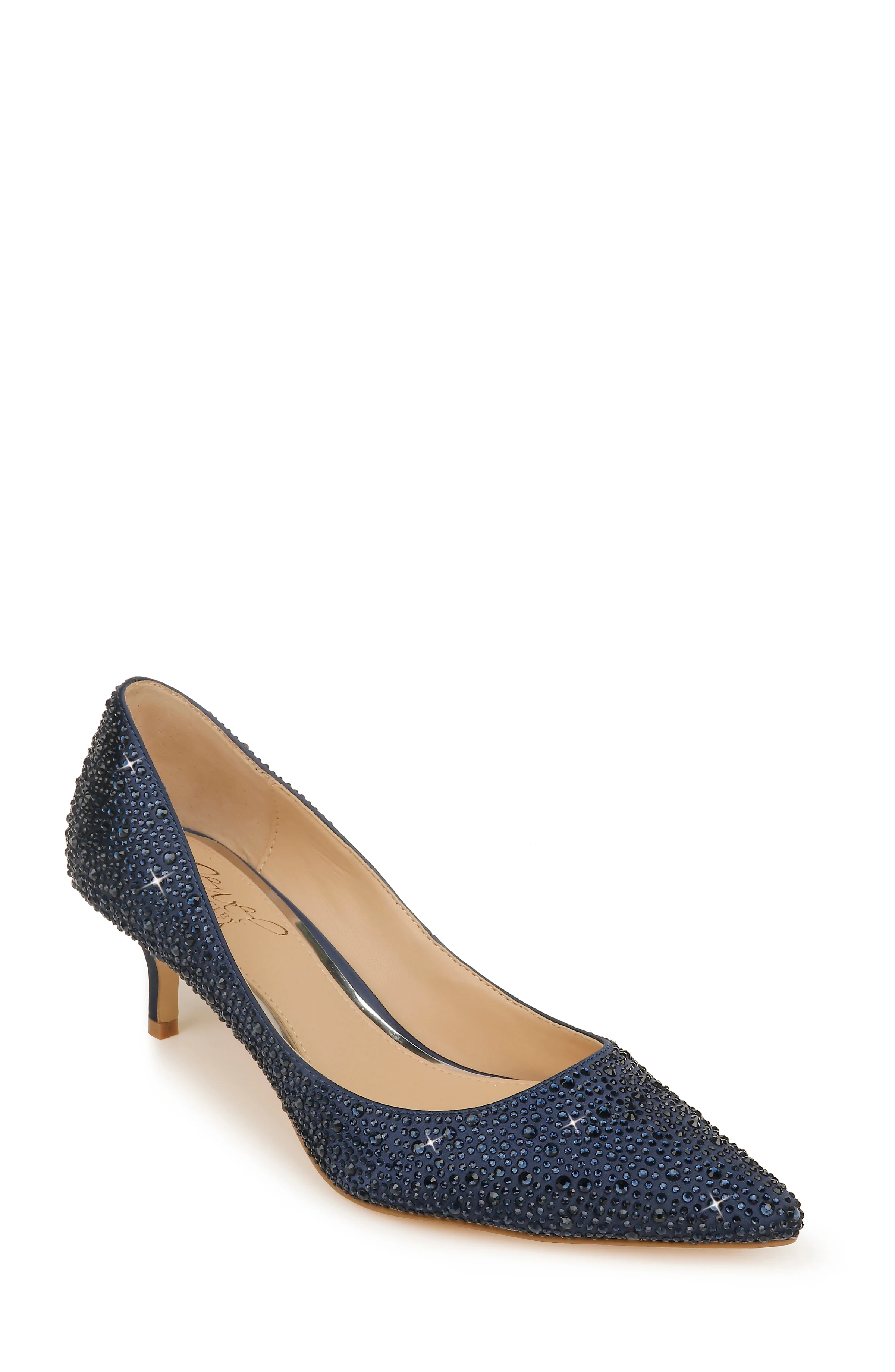 Frenchie Pointed Toe Kitten Heel - Image 73