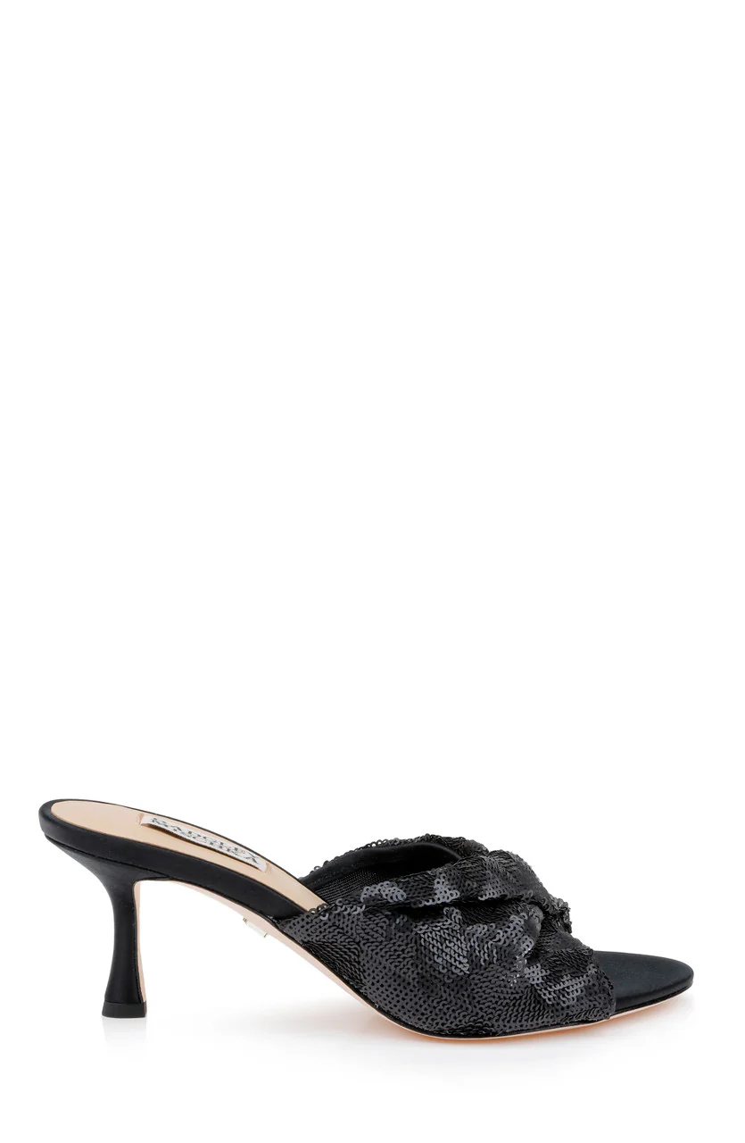 Gailea Heeled Sequin Mules - Image 8