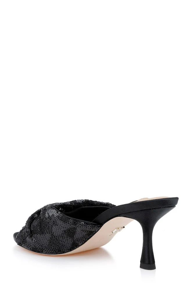 Gailea Heeled Sequin Mules - Image 9