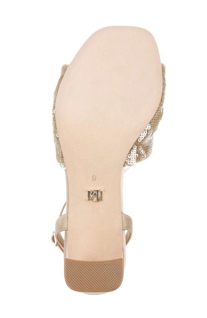 Gema Sequin Block Heel Sandals - Image 12