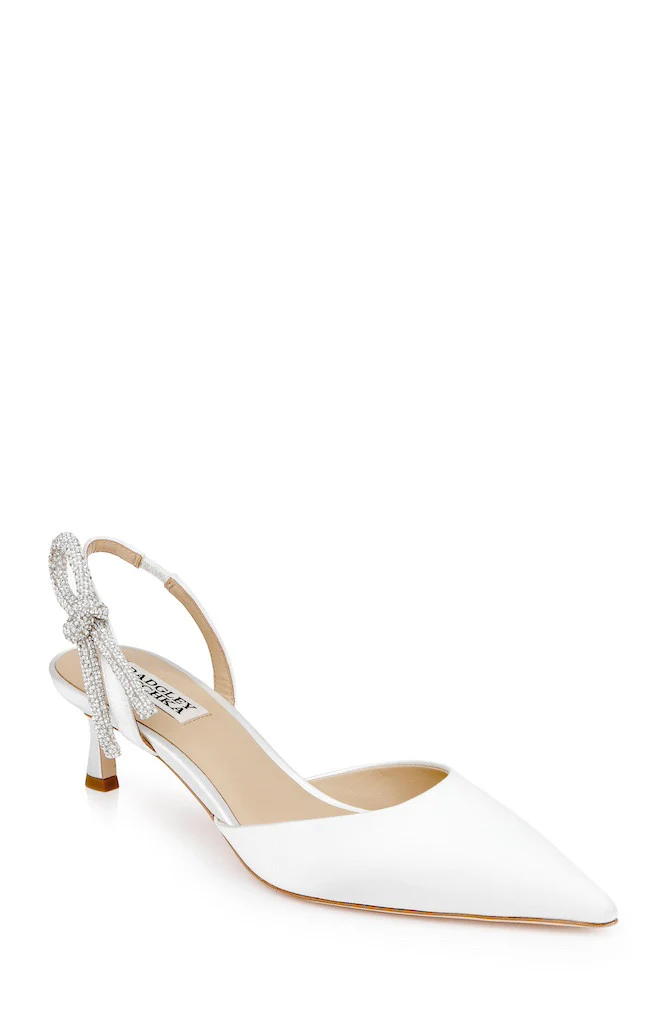 Gentry Mid Heel Slingback Pumps - Image 6