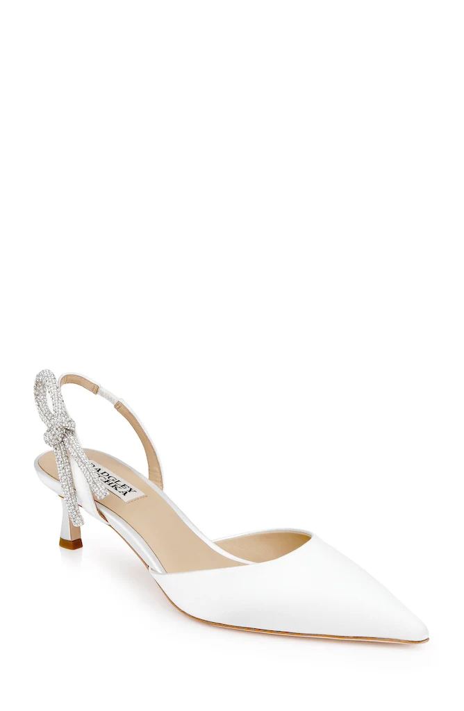 Gentry Mid Heel Slingback Pumps - Image 98