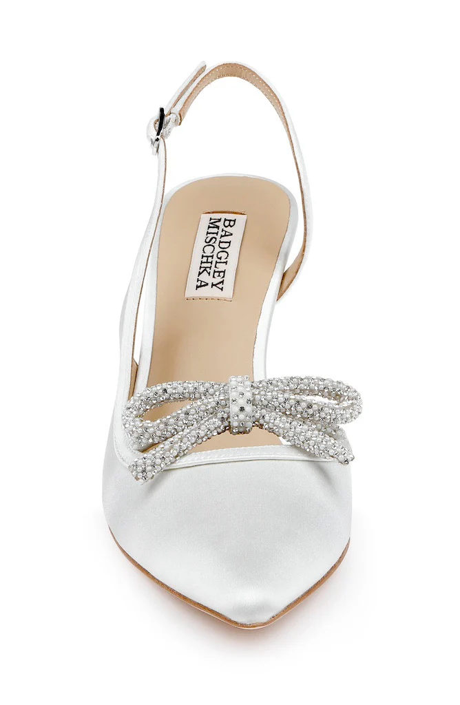 Georgie Pointed Slingback Pumps - Image 4