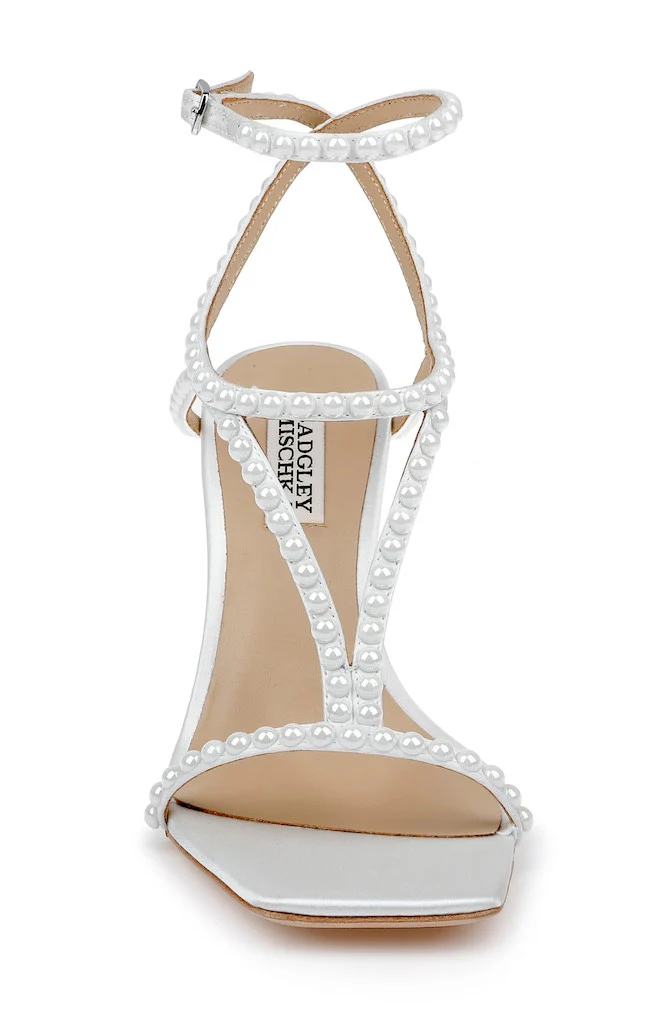 Gianni Strappy Square Toe Heels - Image 10