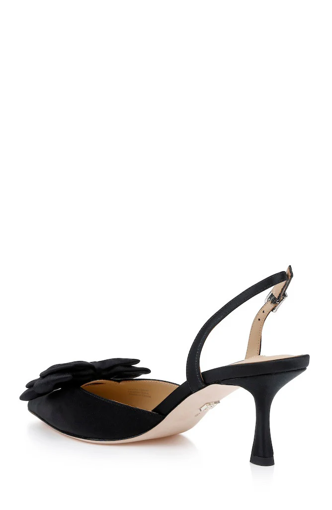 Giovanna Bow Slingback Pumps - Image 15