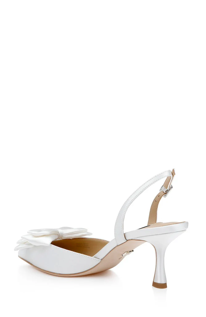 Giovanna Bow Slingback Pumps - Image 3