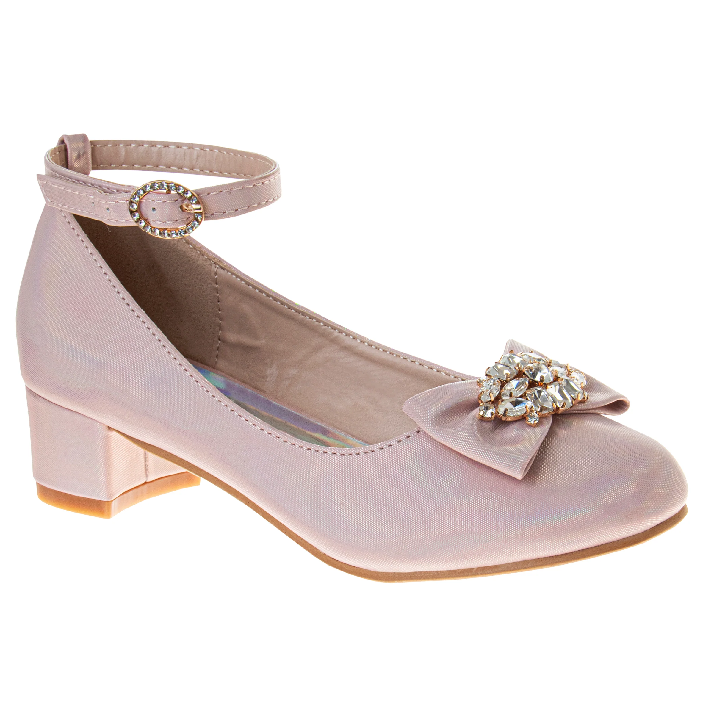 Girls' Ankle Strap Dress Pumps - Image 33