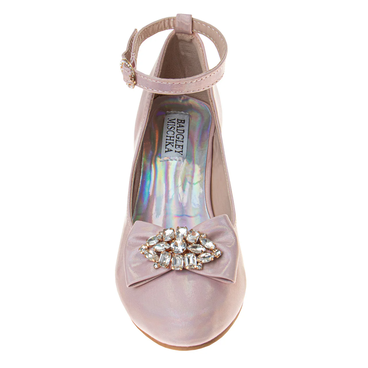 Girls' Ankle Strap Dress Pumps - Image 4
