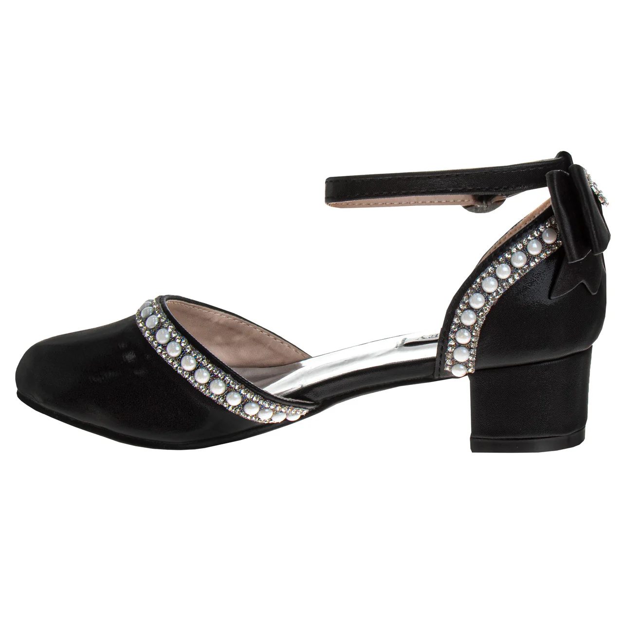 Girls' Bow d'Orsay Dress Shoes - Image 17