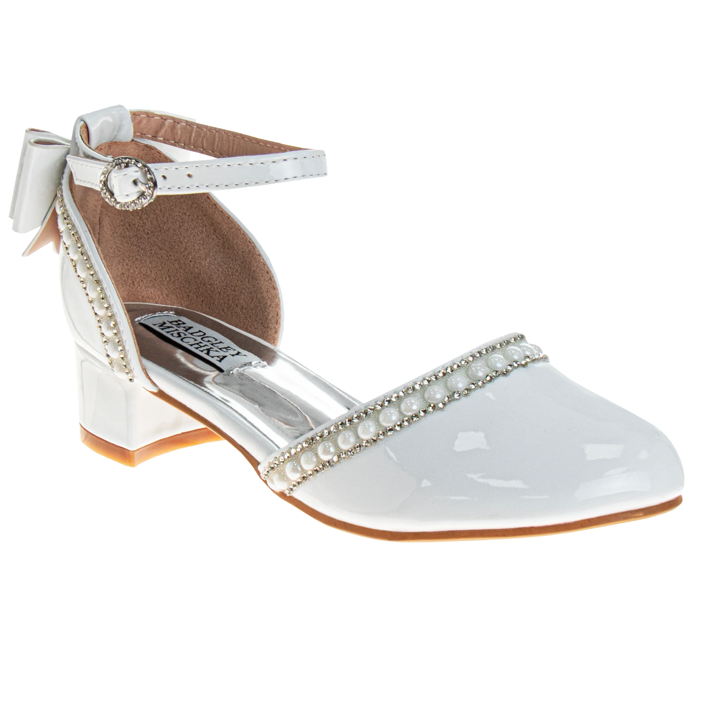 Girls' Bow d'Orsay Dress Shoes - Image 48