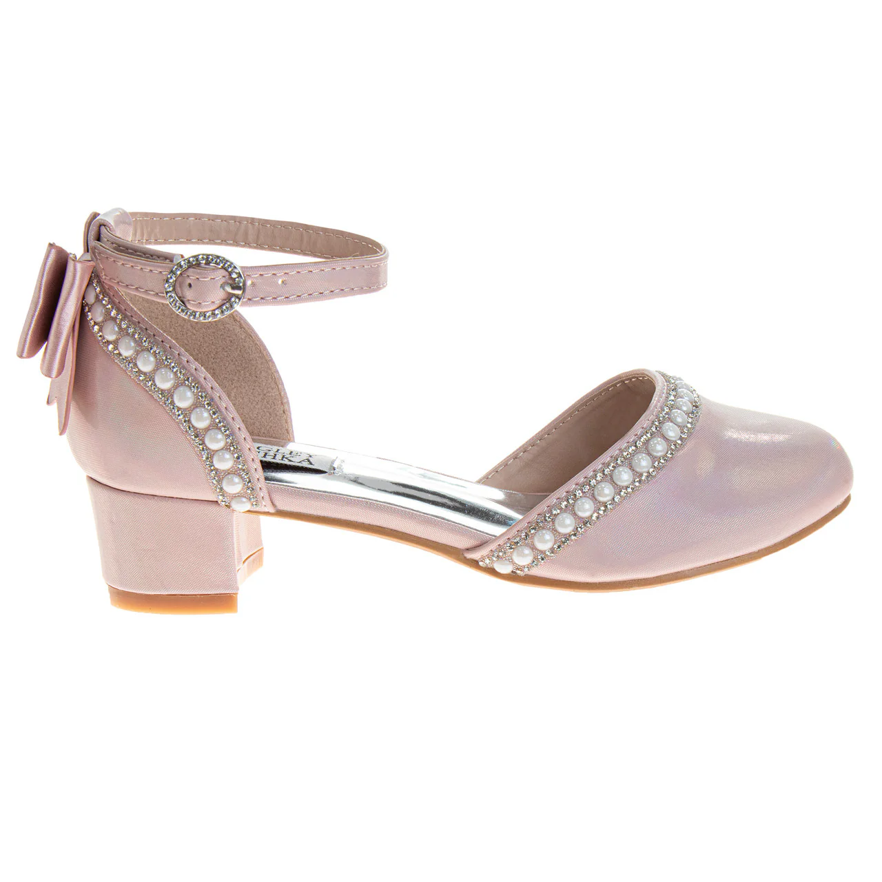 Girls' Bow d'Orsay Dress Shoes - Image 9