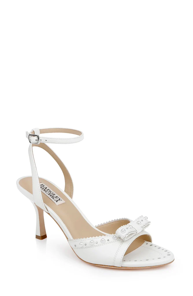 Giuliana Leather Ankle Strap Heels - Image 35