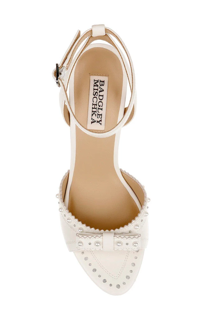 Giuliana Leather Ankle Strap Heels - Image 49