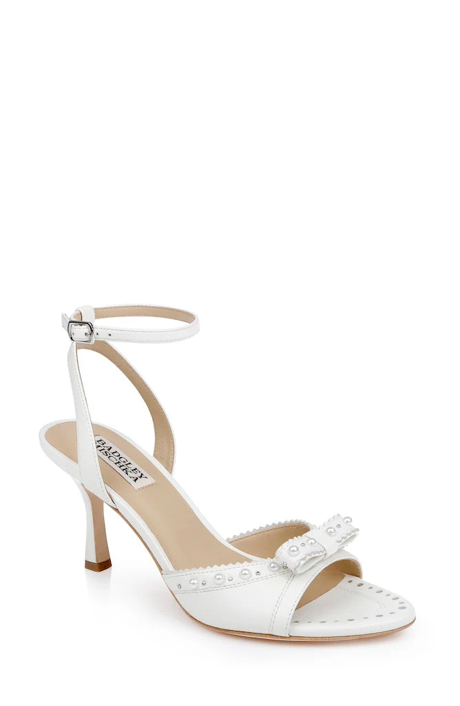 Giuliana Leather Ankle Strap Heels - Image 64