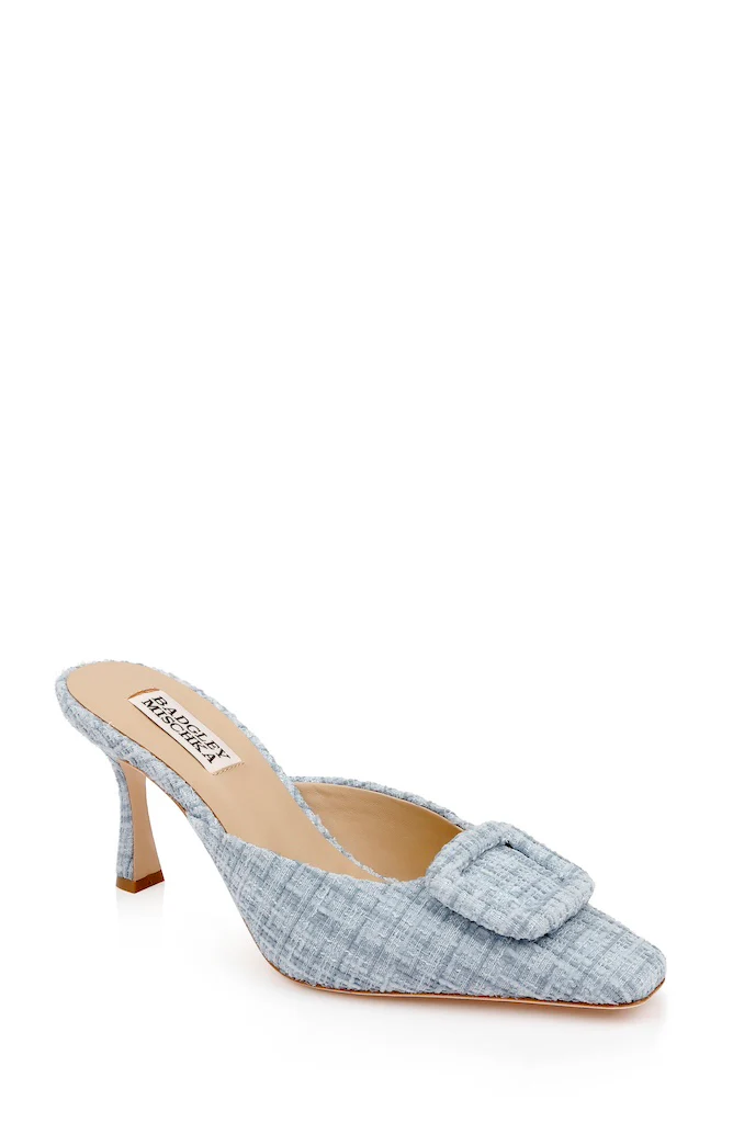 Graylynn Mid Heel Square Toe Mules - Image 22