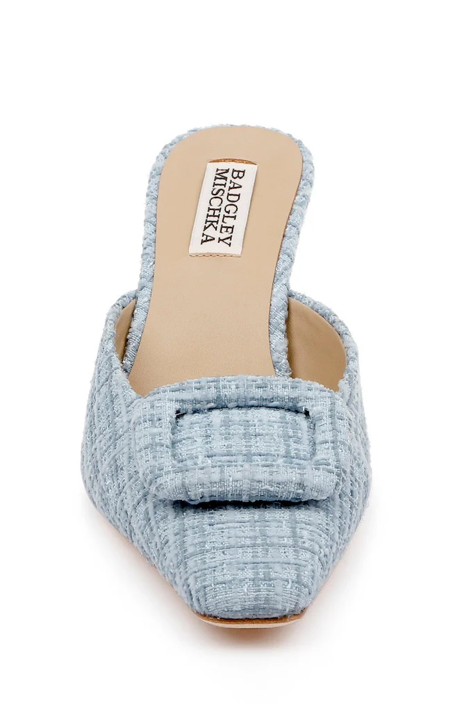 Graylynn Mid Heel Square Toe Mules - Image 4