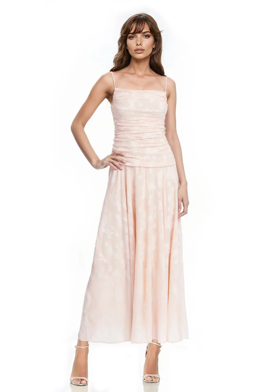 Hazel Printed Drop Waist Gown - Image 9