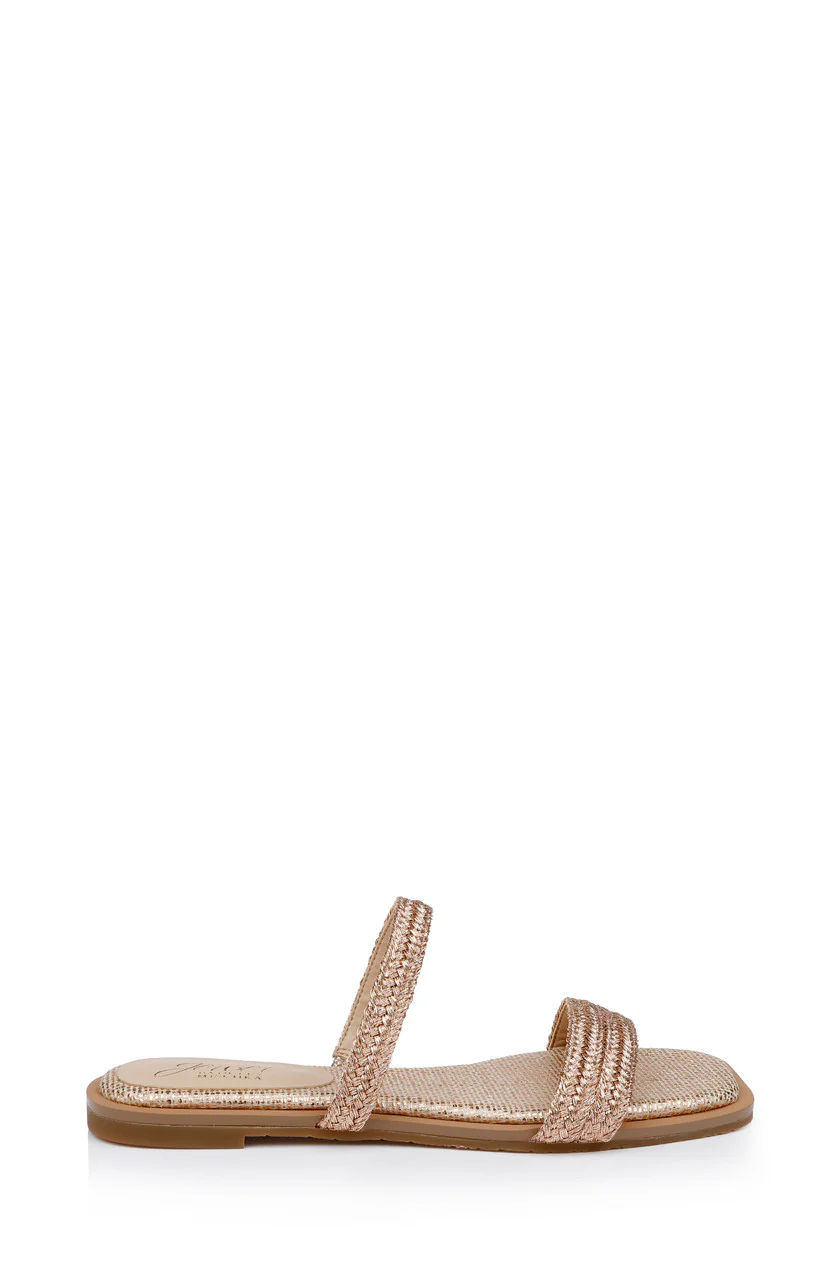 Helena Flat Summer Sandal - Image 2