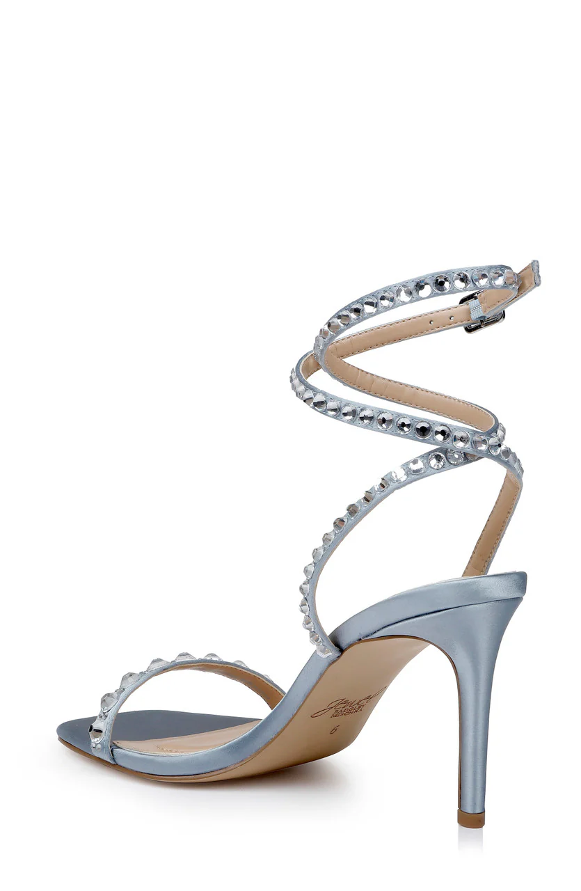Hosana Sexy Stiletto with Gemstone-Studded Wraparound Strap - Image 3