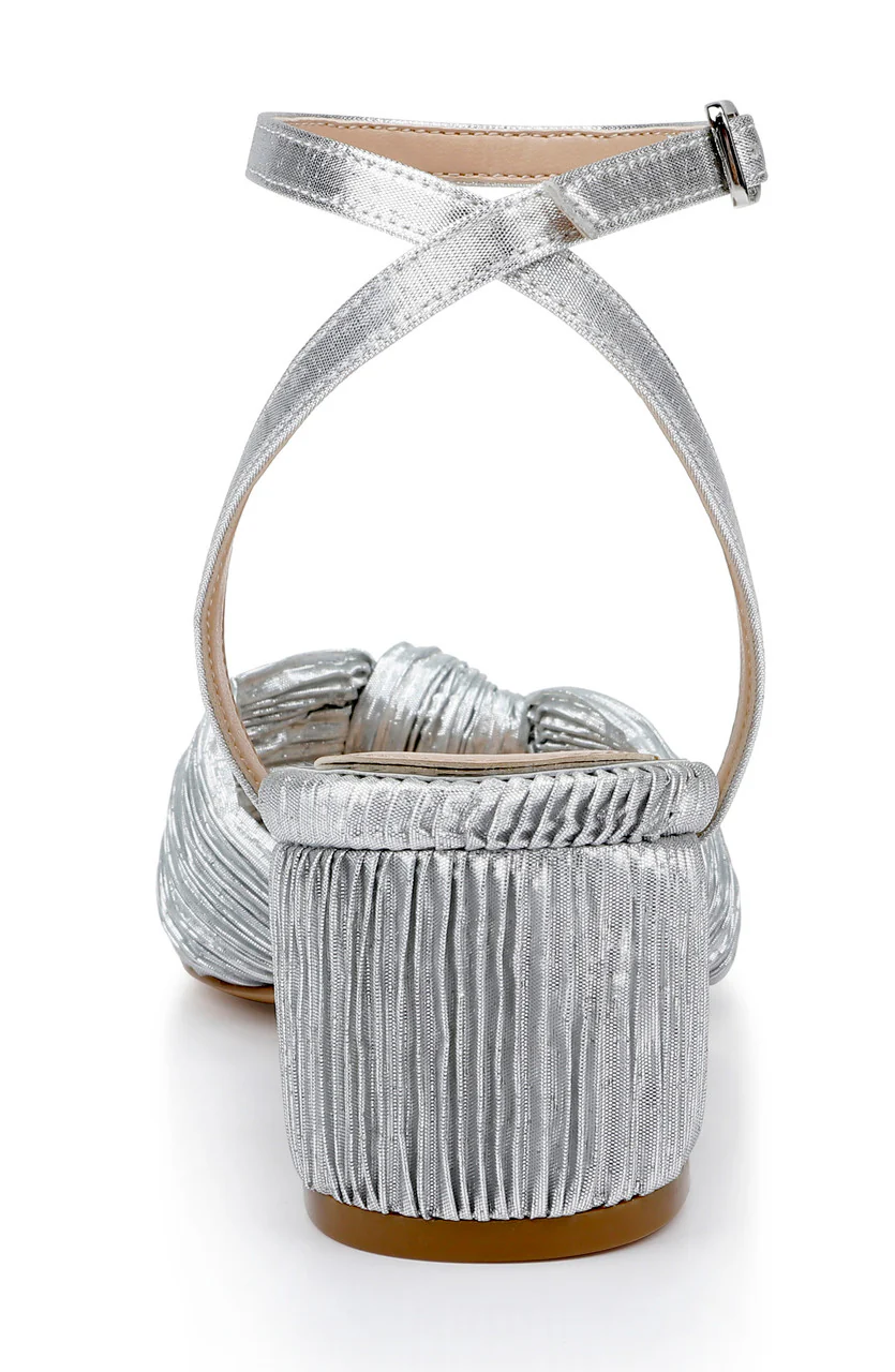 Hudson Pleated Sandal - Image 14