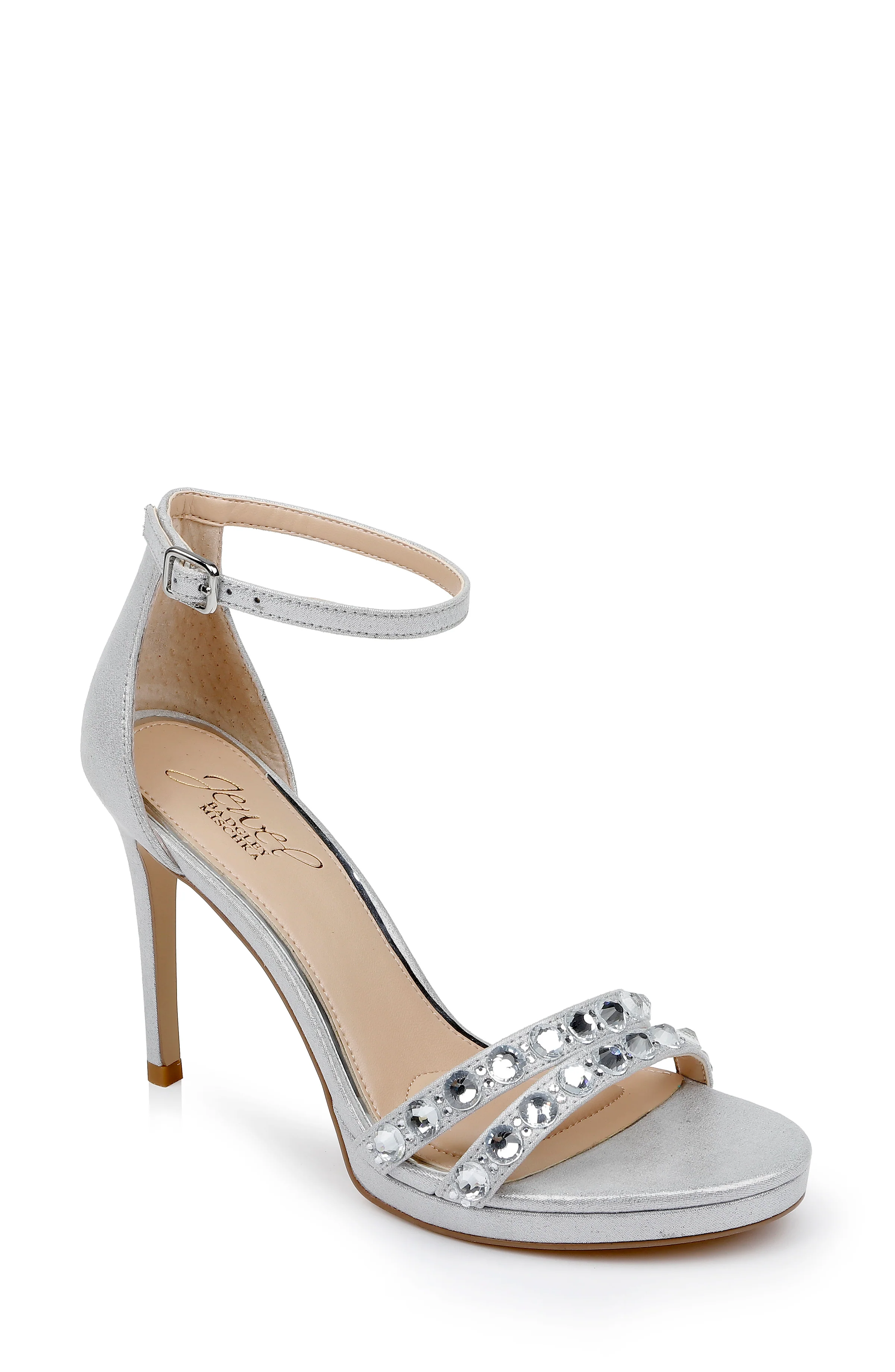 Hustle Platform with Gemstone-Studded Straps - Image 35