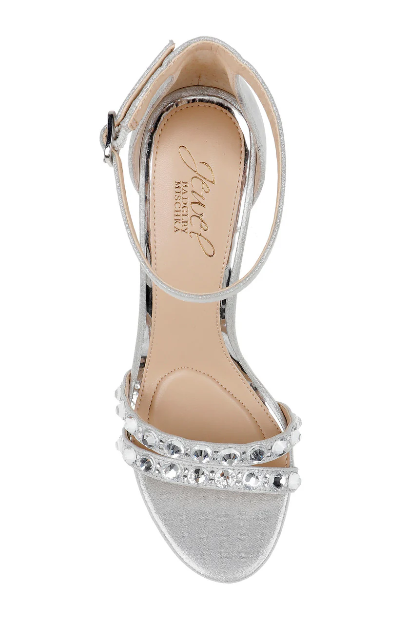 Hustle Platform with Gemstone-Studded Straps - Image 5