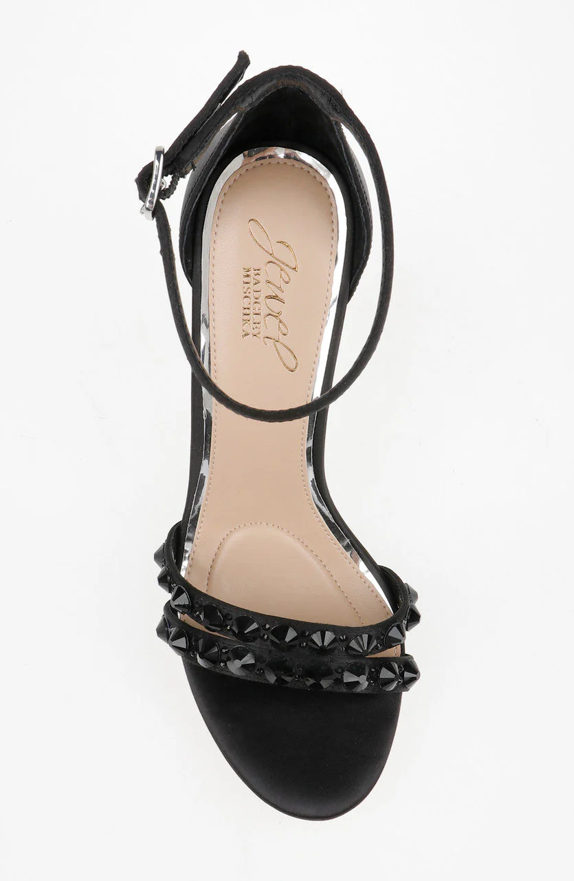 Hustle Platform with Gemstone-Studded Straps - Image 52