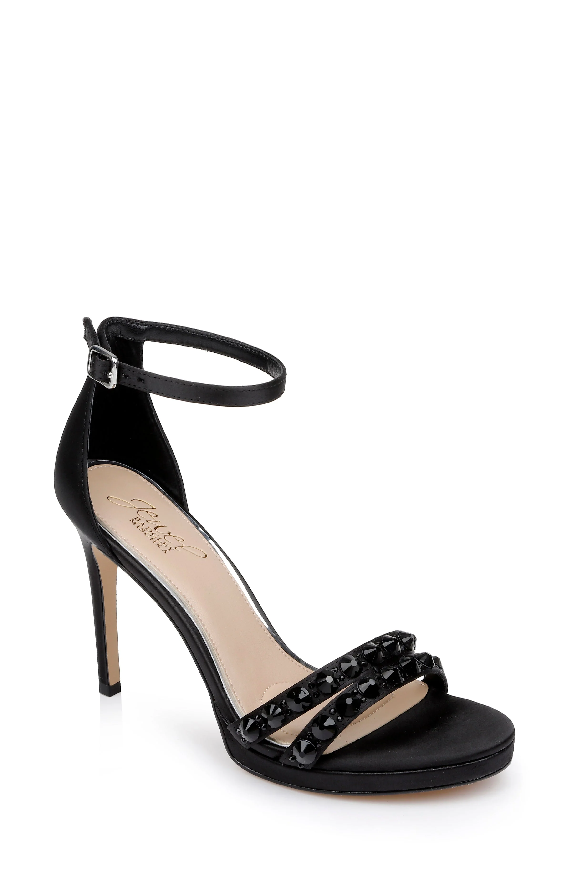 Hustle Platform with Gemstone-Studded Straps - Image 56