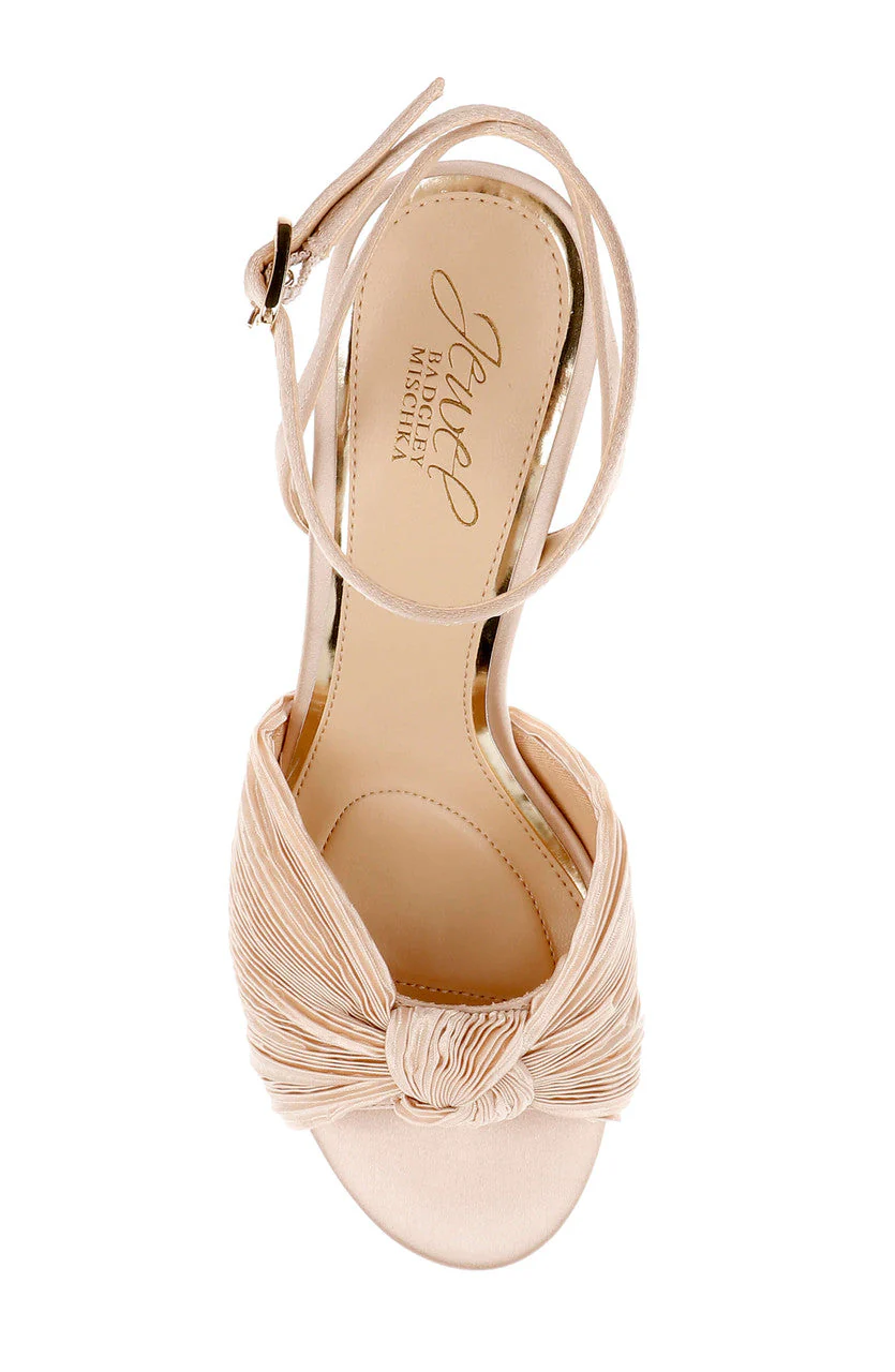 Ibis Pleated Ankle Strap Sandal - Image 165