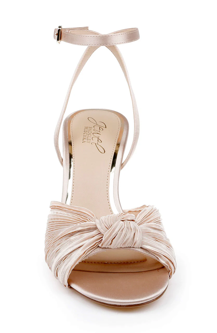 Ibis Pleated Ankle Strap Sandal - Image 4