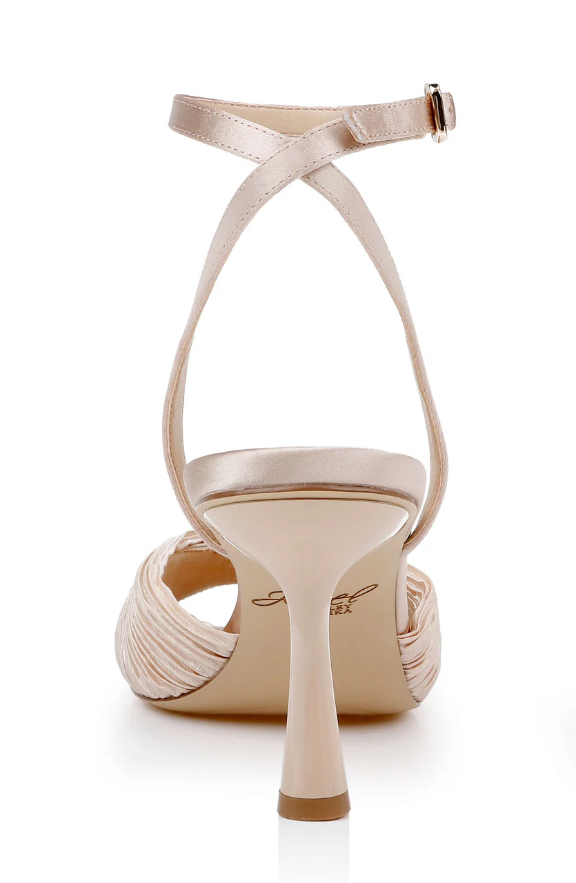 Ibis Pleated Ankle Strap Sandal - Image 7