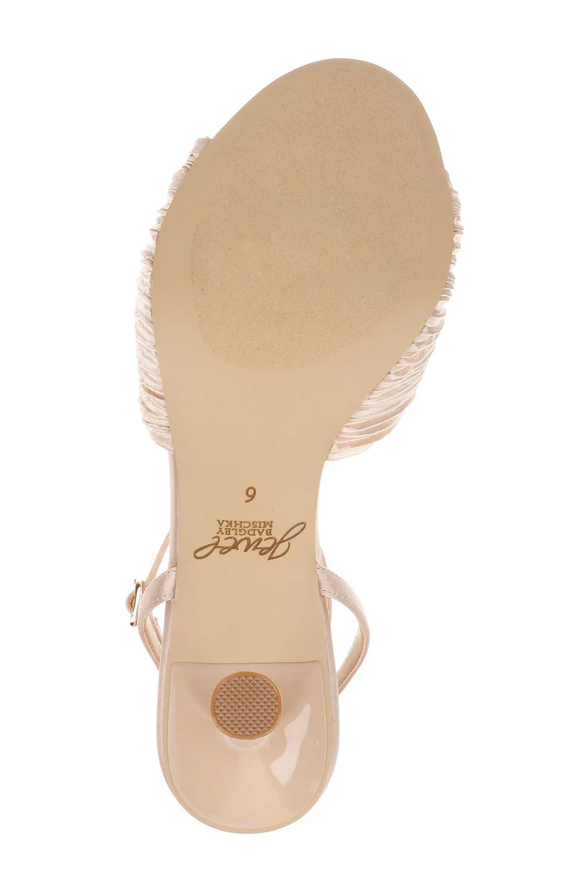 Ibis Pleated Ankle Strap Sandal - Image 86