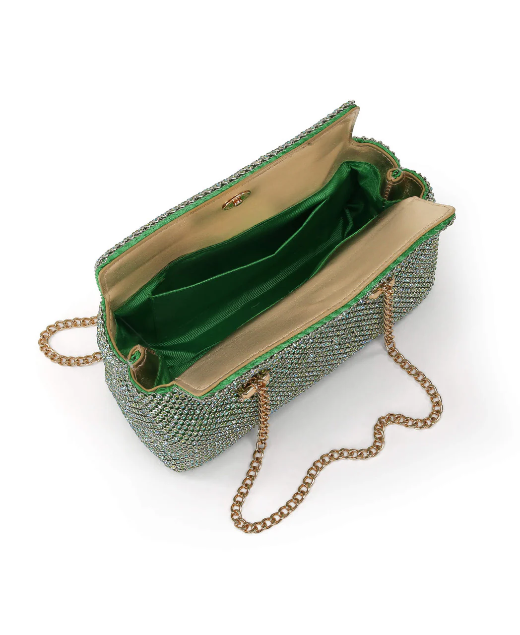Juniper Crystal Mesh Clutch - Image 10
