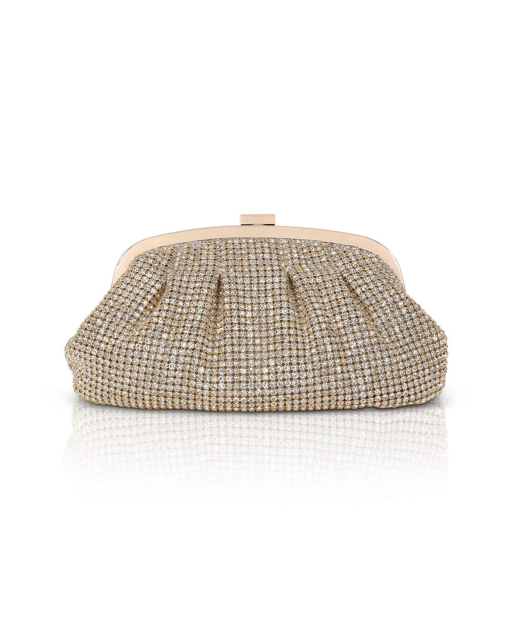 Khari Rhinestone Pleated Pouch - Image 10