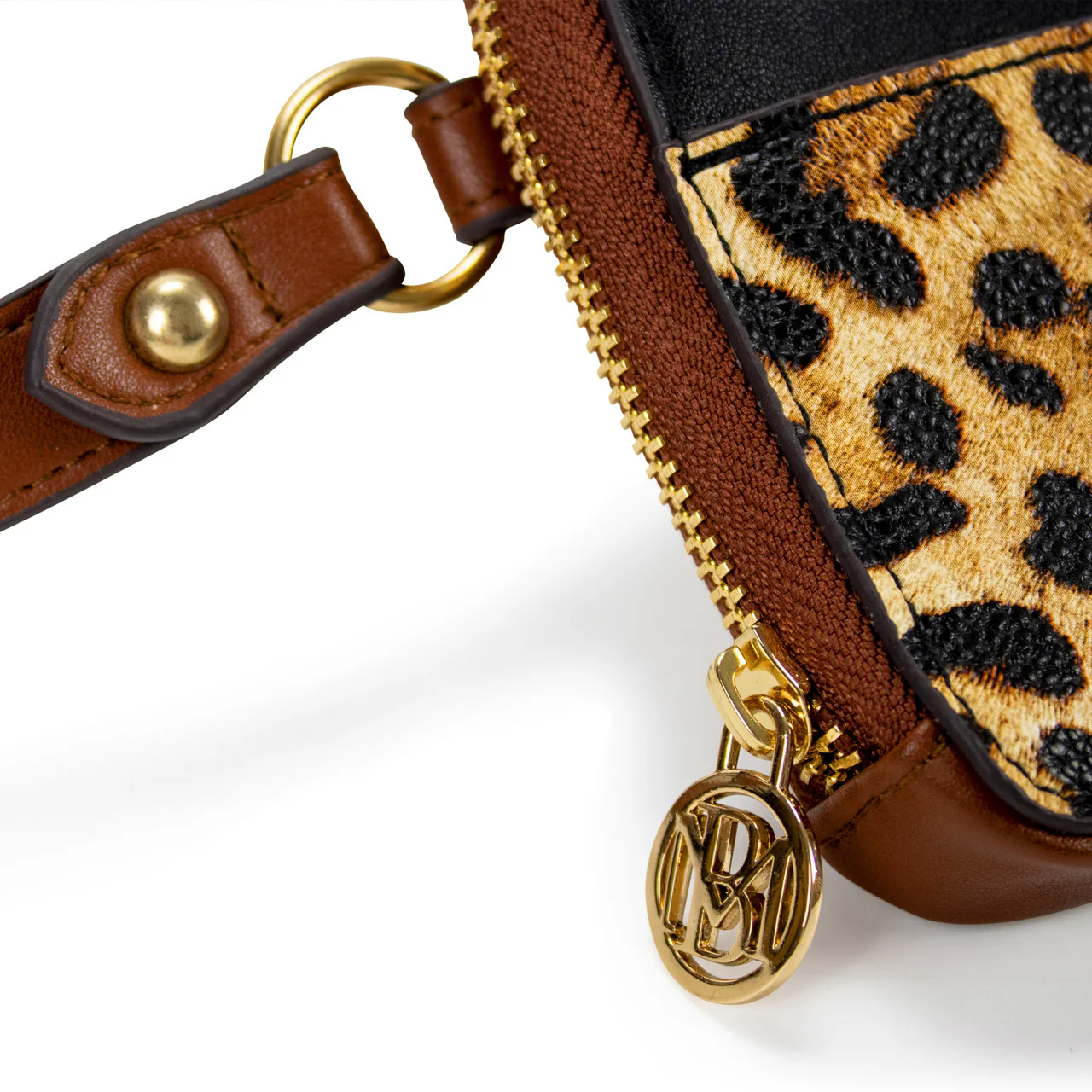 Leopard Vegan Leather Pouch Belt Bag - Image 6