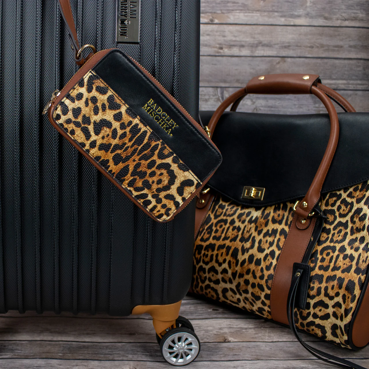 Leopard Vegan Leather Pouch Belt Bag - Image 7