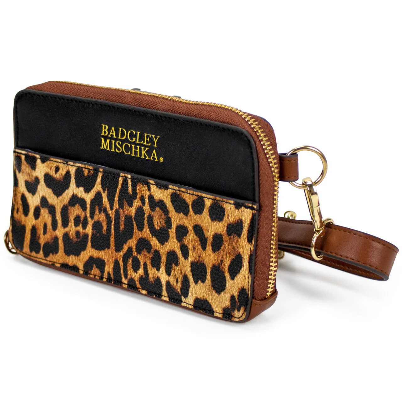 Leopard Vegan Leather Pouch Belt Bag - Image 9