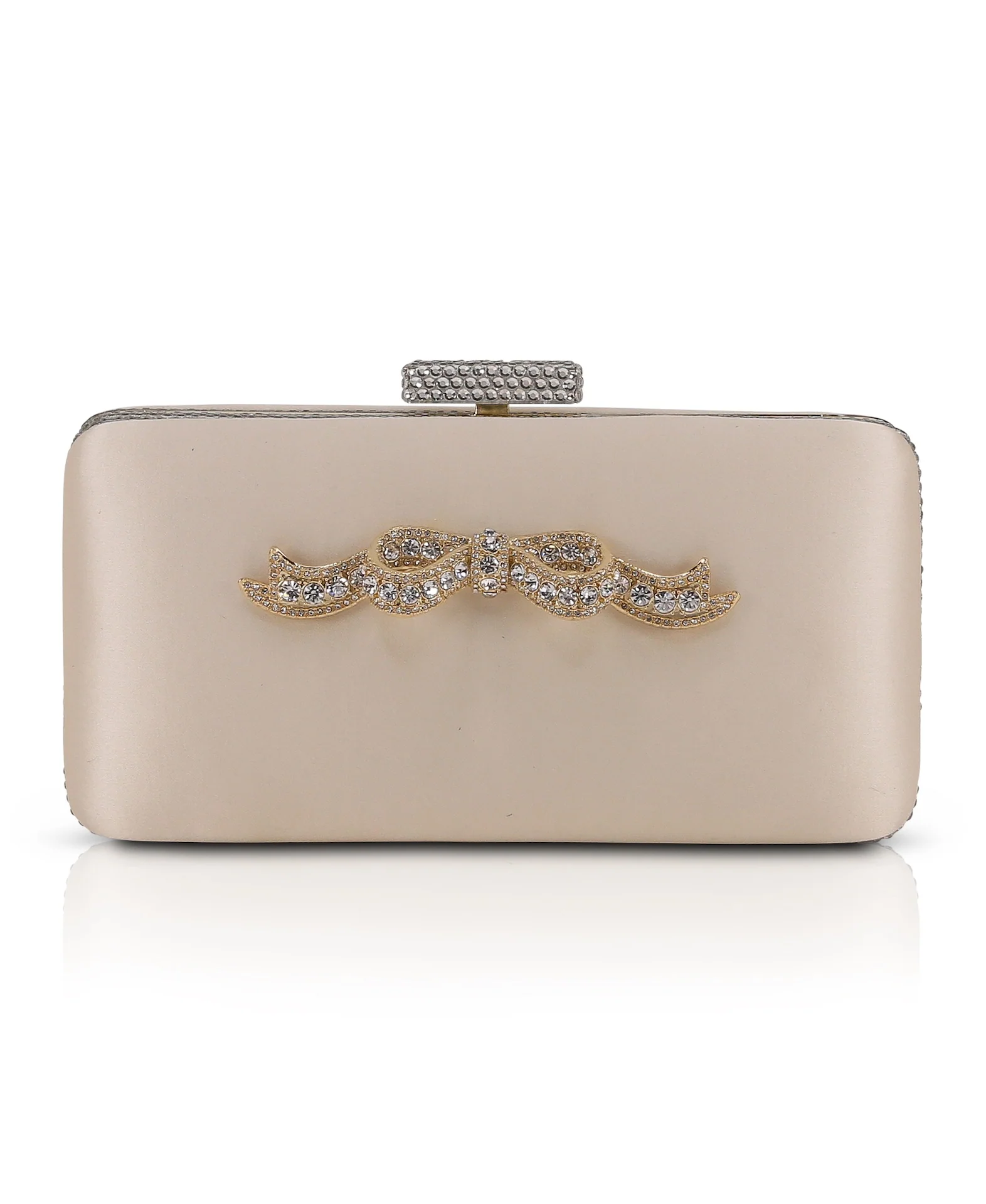 Lexi Crystal Bow Clutch - Image 11