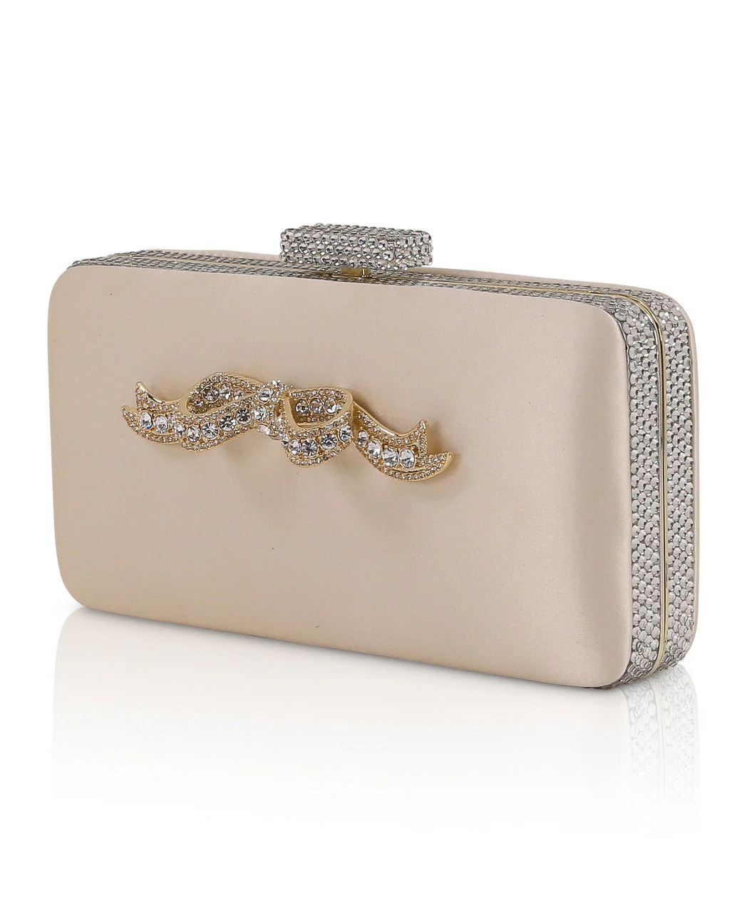 Lexi Crystal Bow Clutch - Image 16
