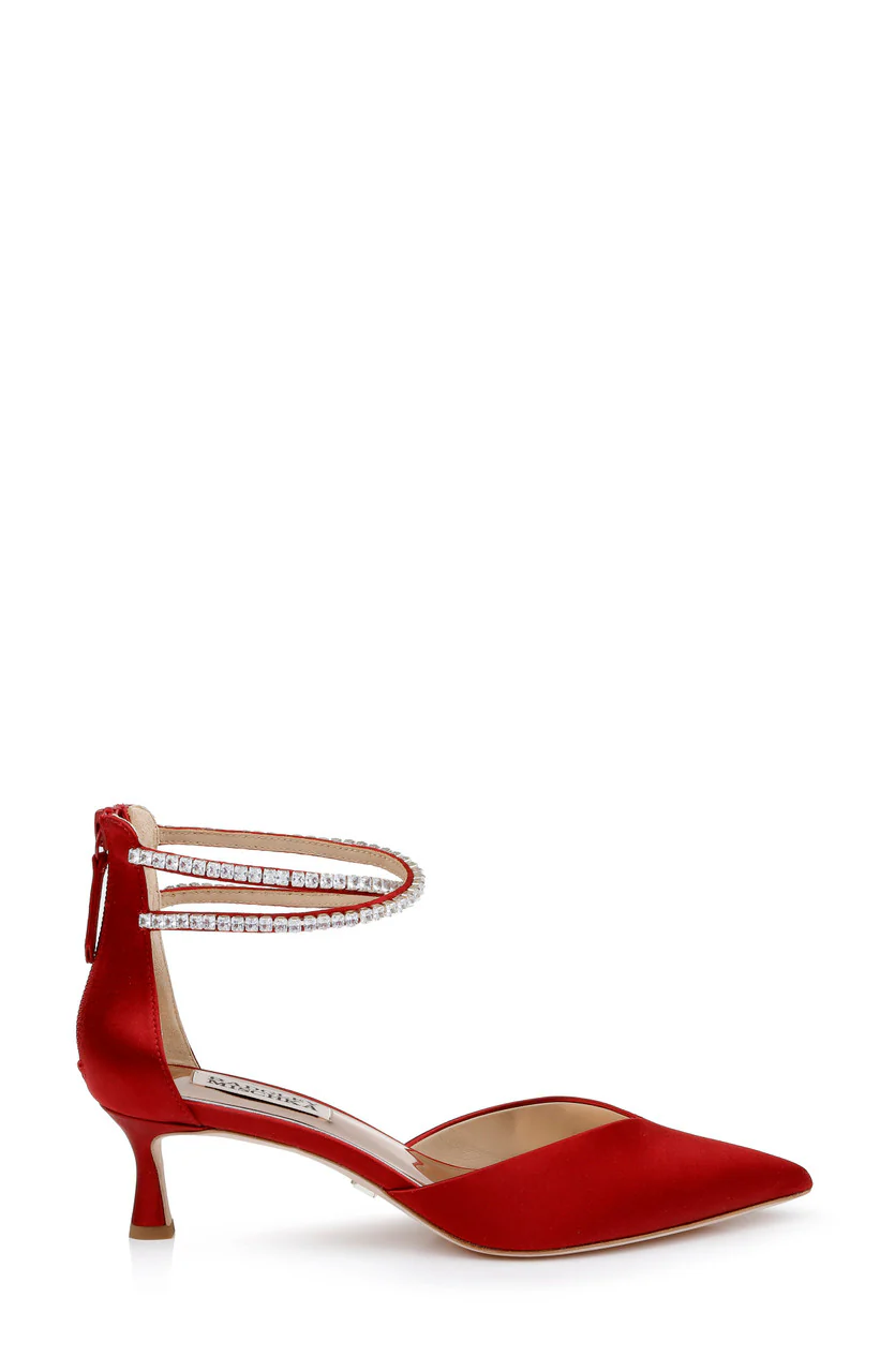 Lilibeth Dual-Strapped Kitten Heels - Image 3