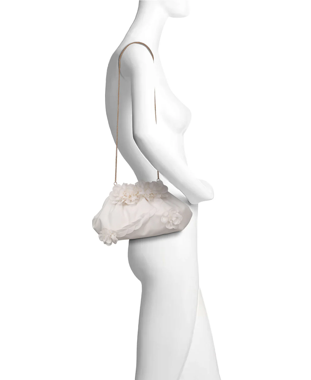 Lottie Floral Applique Pouch Clutch - Image 19
