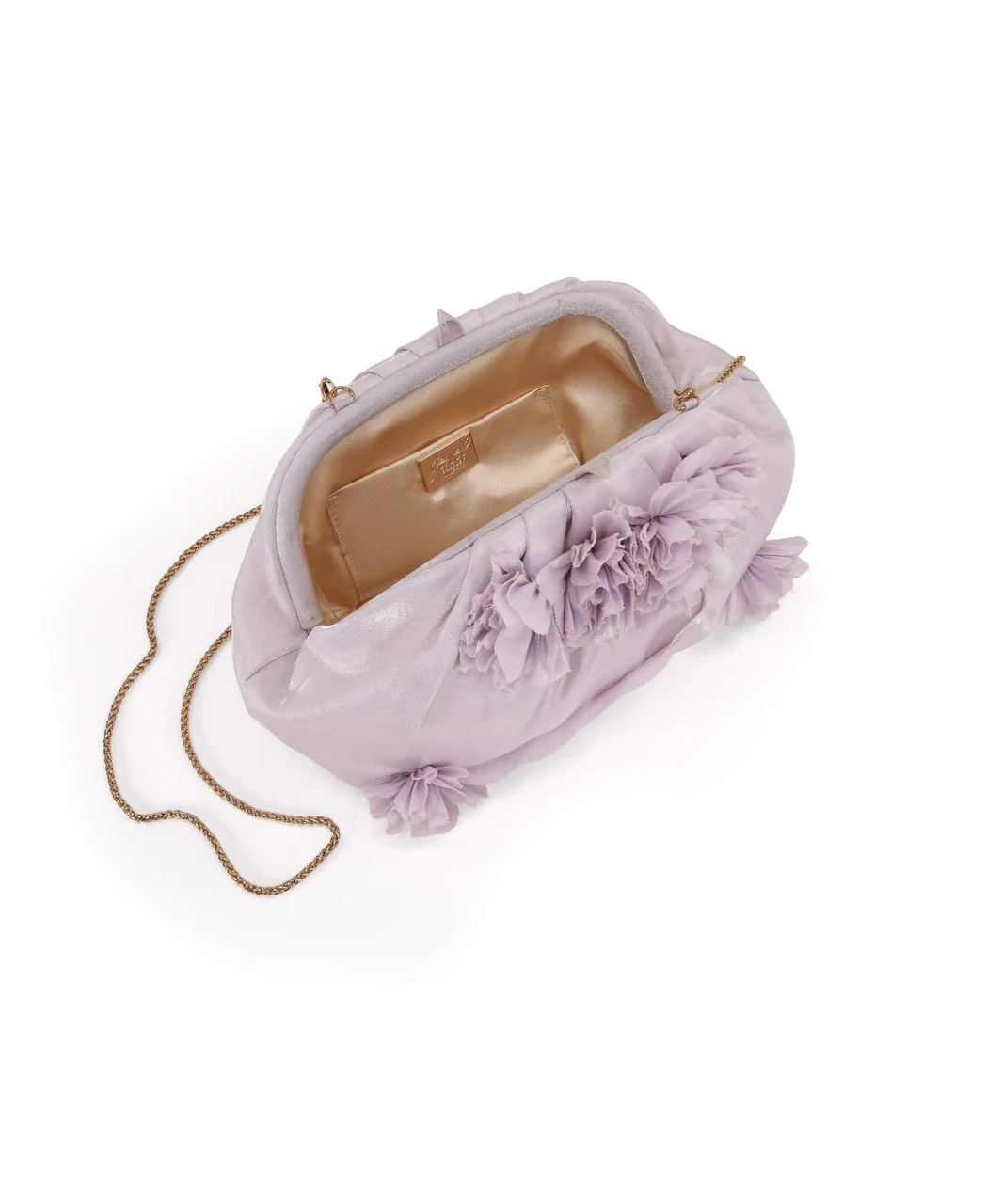 Lottie Floral Applique Pouch Clutch - Image 8