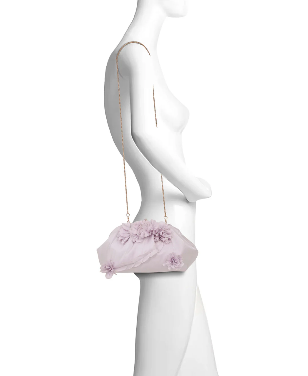 Lottie Floral Applique Pouch Clutch - Image 9