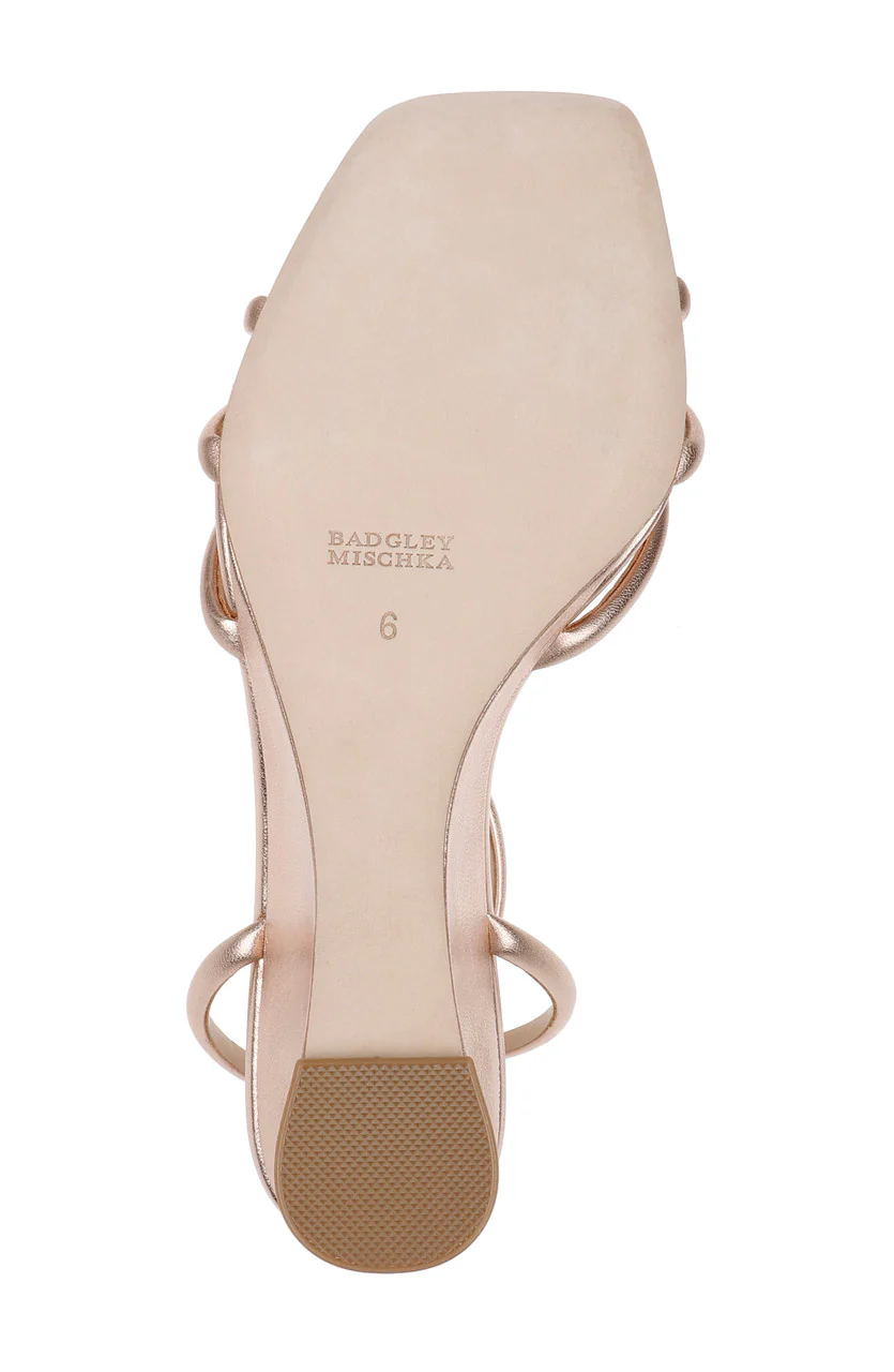 Luciana Knot Detail Wedge Sandal - Image 6