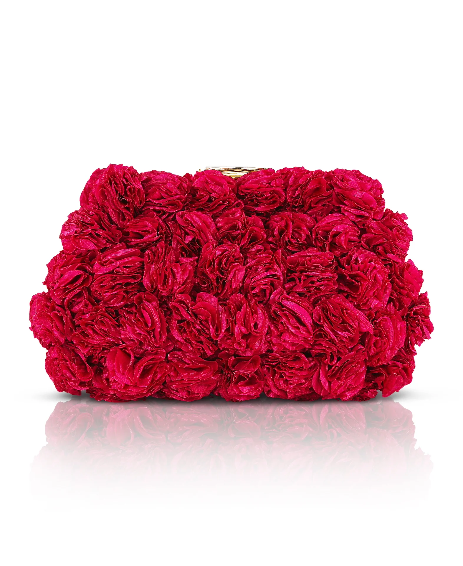 Lulu Rosette Pouch Clutch - Image 5