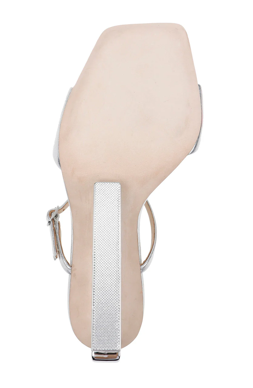 Luna Mule With Sculptural Wedge - Image 6