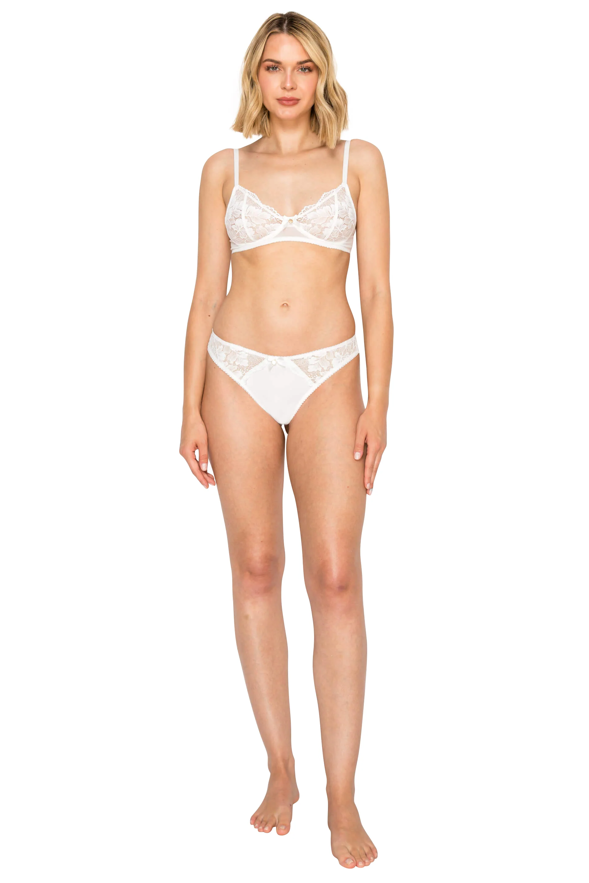 Luxe Floral Lace Thong - Image 63