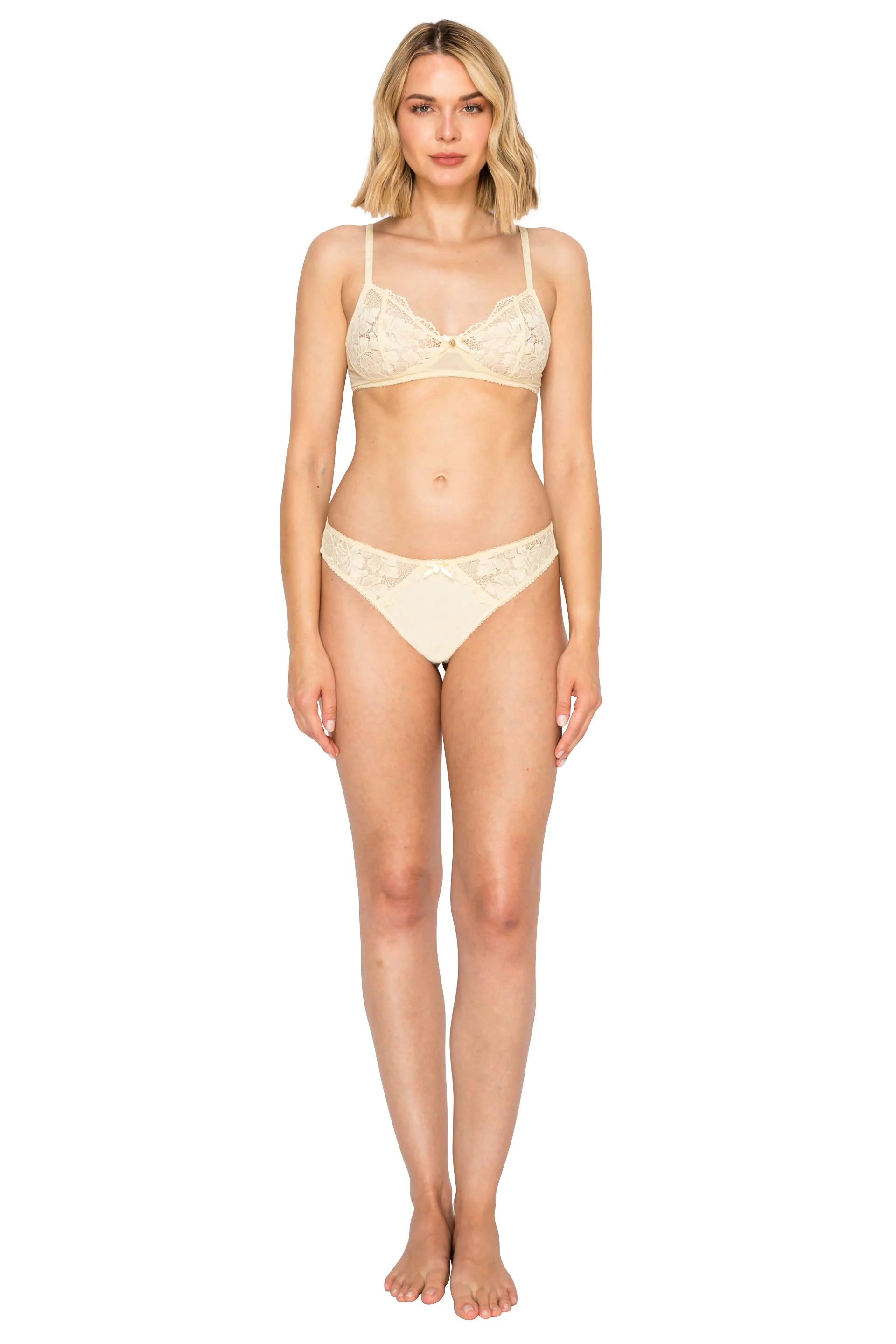 Luxe Floral Lace Thong - Image 77