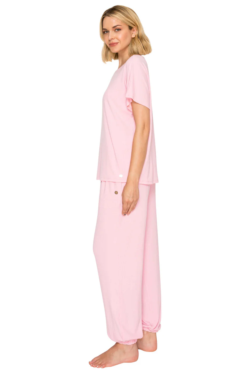 Luxe Rib Modal Blend Dolman Sleeve Jogger Set - Image 10